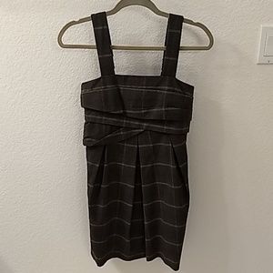 To the Max gray plaid dress sz 0
